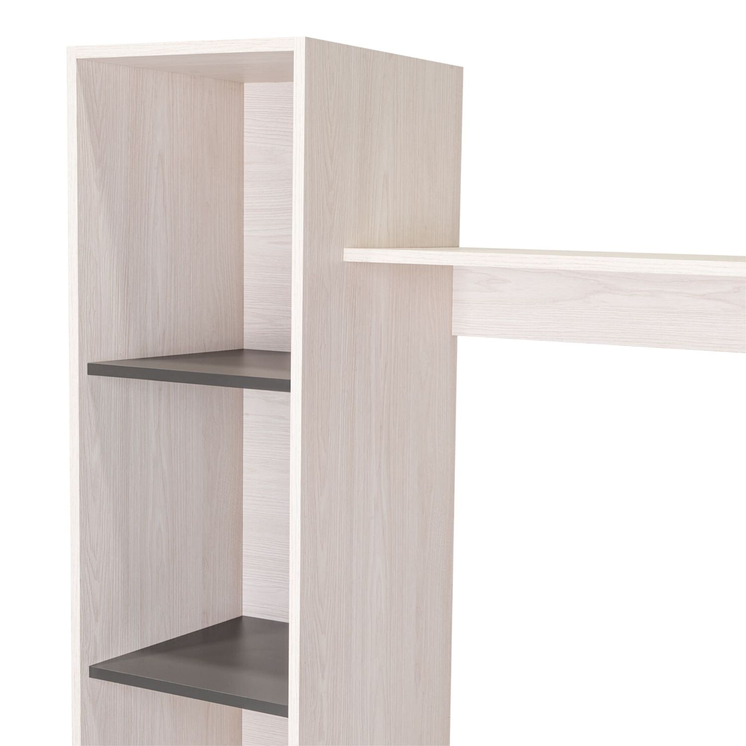 Centro De Entretenimiento Tv 60" Gris 176.8x202x35 Cm image number 6.0