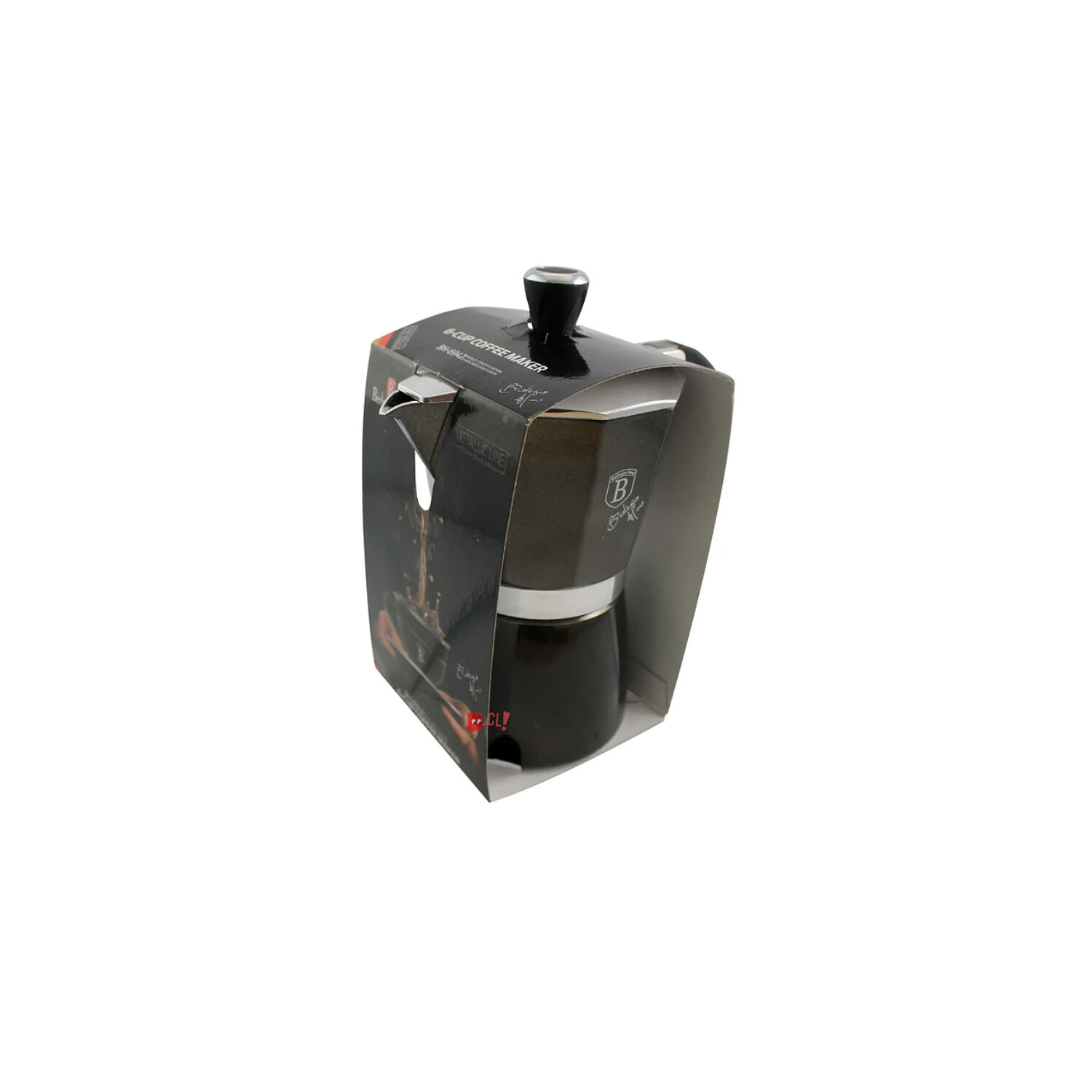 Cafetera Berlinger Haus Black Aluminio Forjado - Ps image number 1.0
