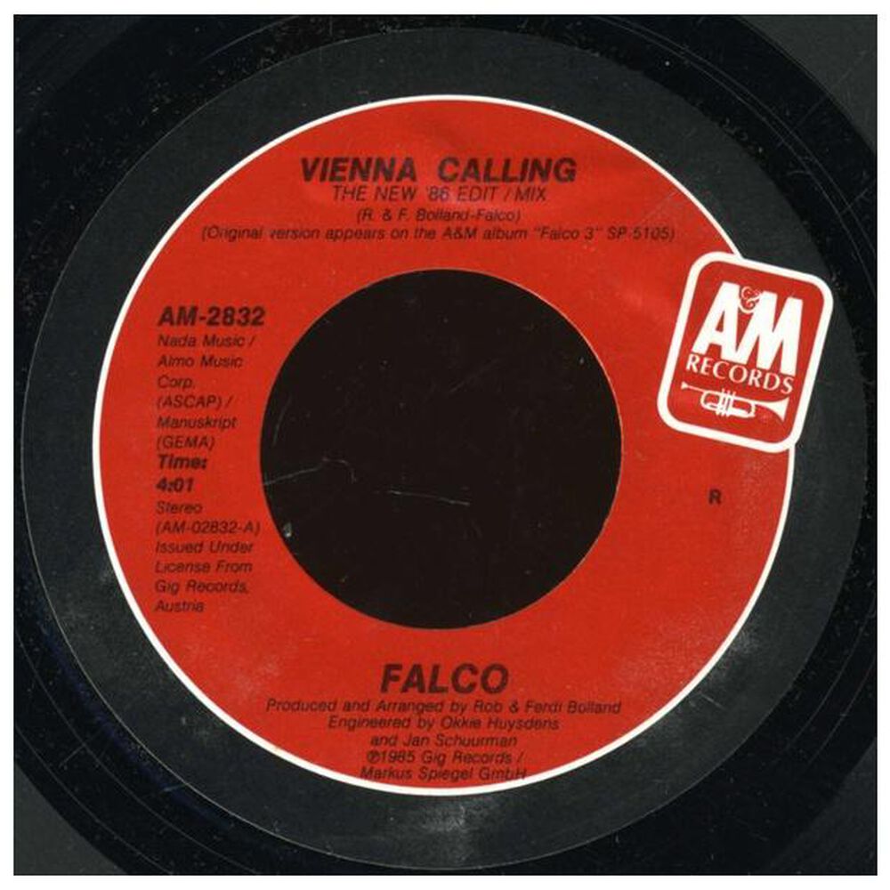 Falco - Vienna Calling | 7" Single Usado image number 1.0