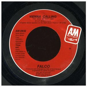 Falco - Vienna Calling | 7" Single Usado