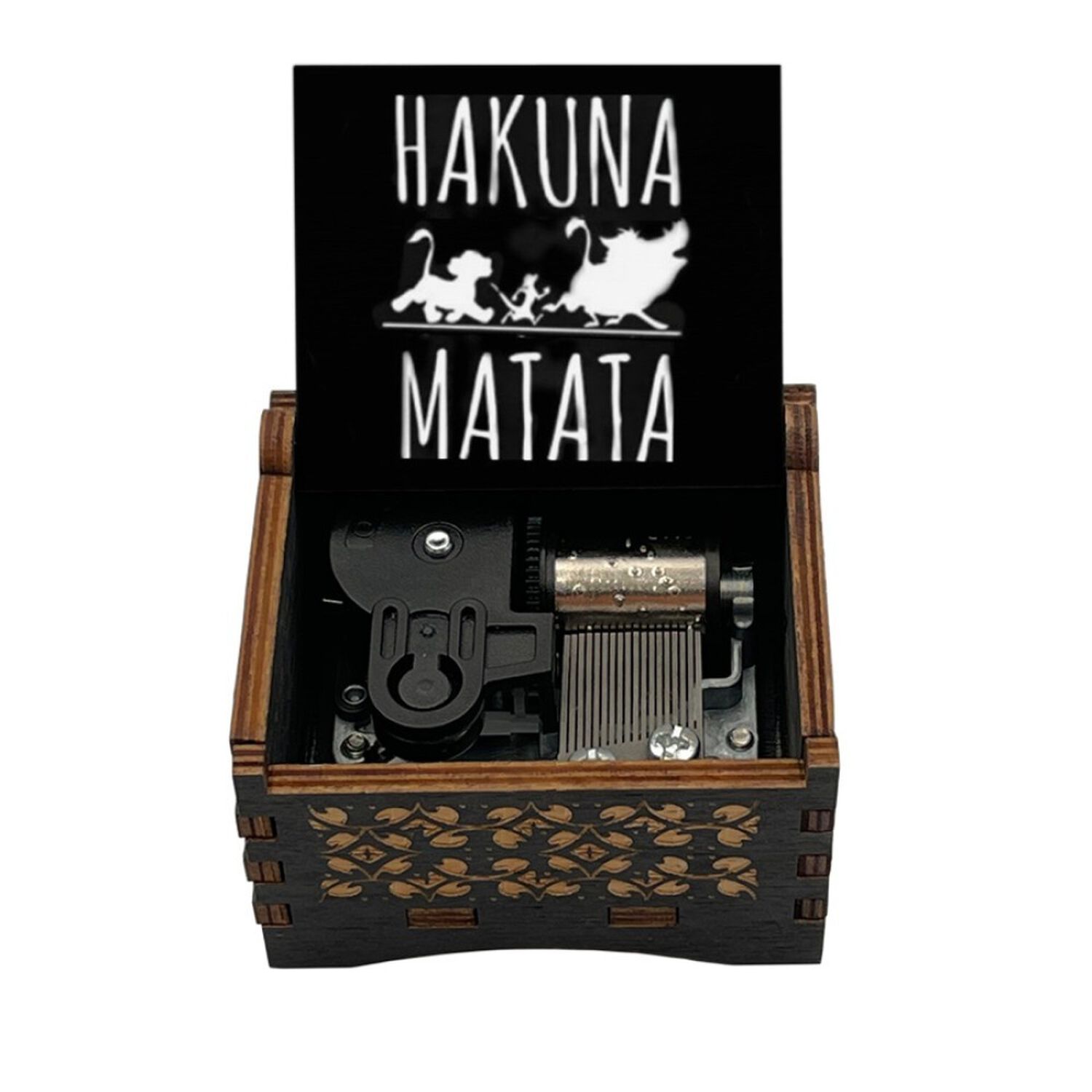 Caja Musical Canci&oacute;n Hakuna Matata - El Rey Le&oacute;n image number 0.0
