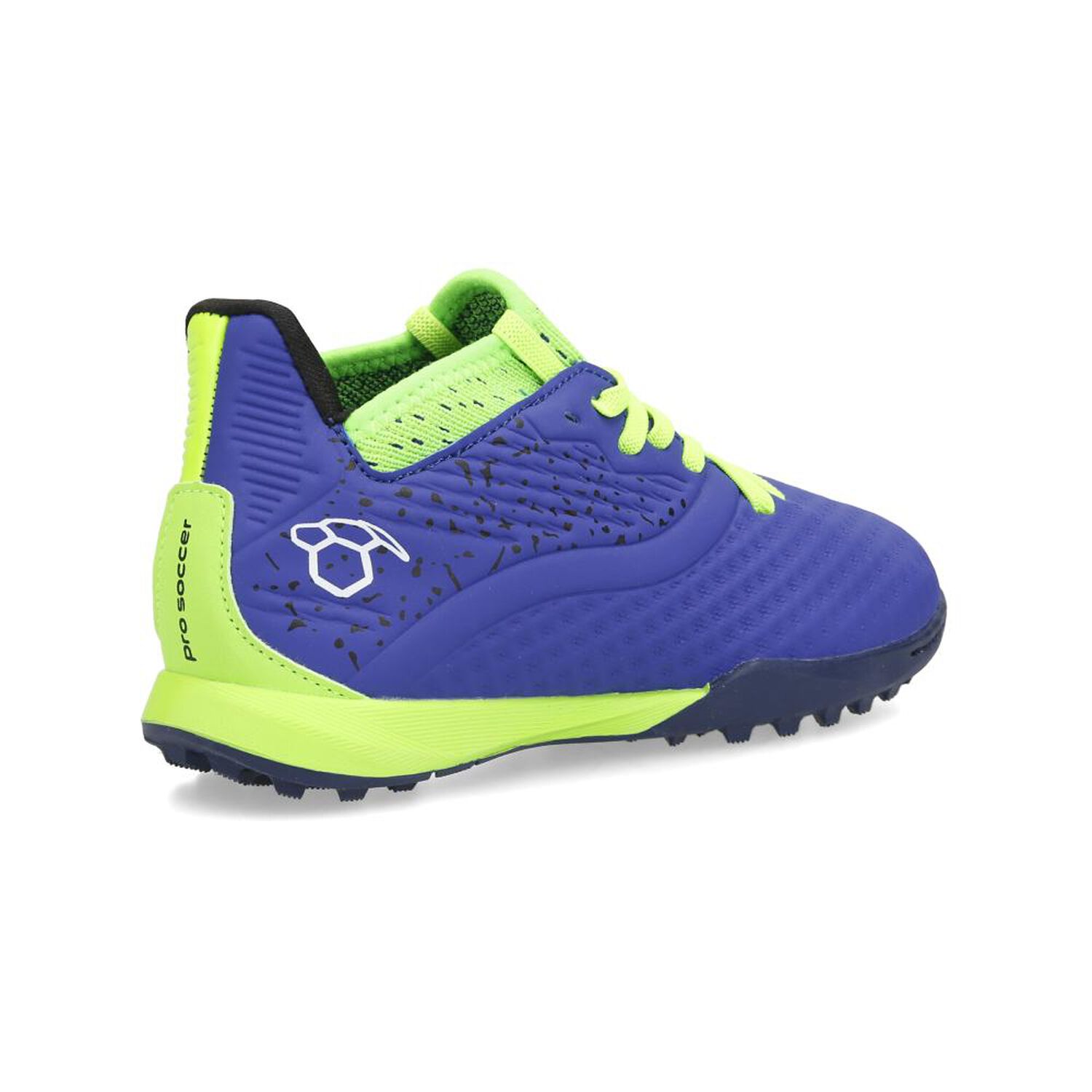 Zapatilla F&uacute;tbol Ni&ntilde;o Pro Soccer Blue image number 3.0