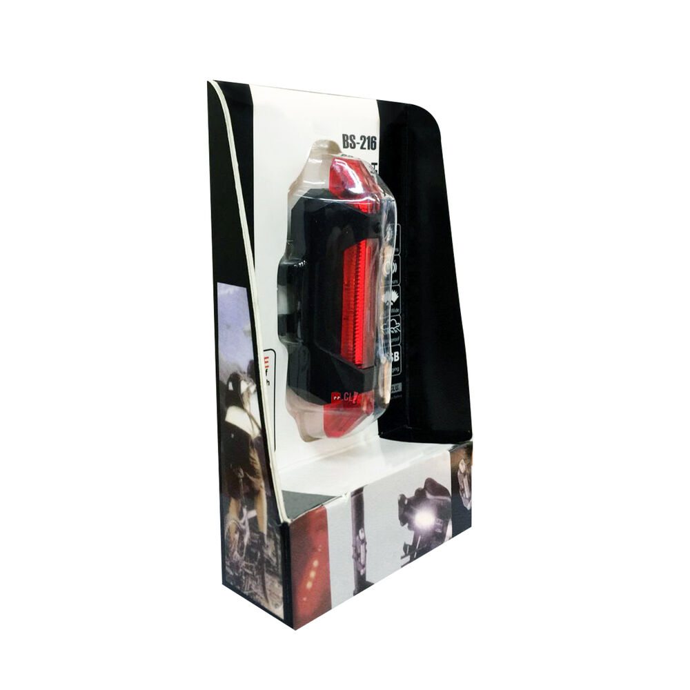 Luz Led Para Bicicletas Seguridad Recargable 50 Lúmenes - Ps image number 3.0