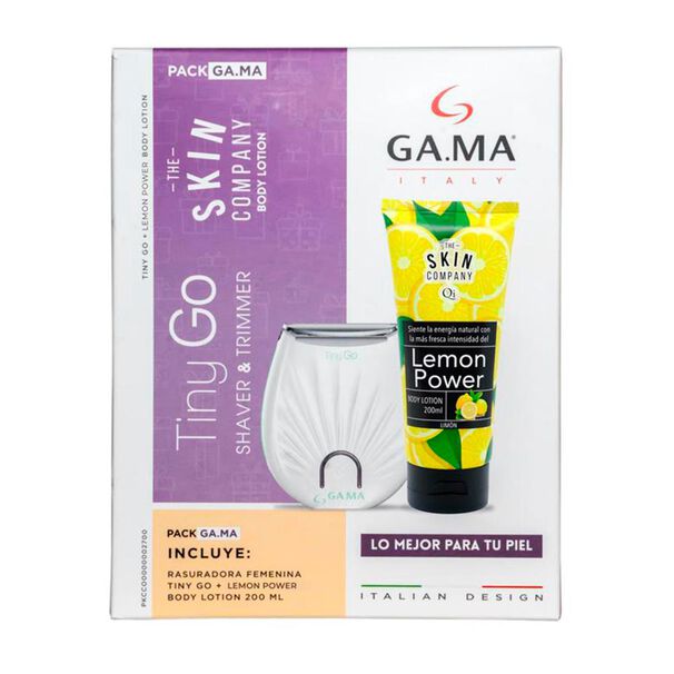 Combo Afeitadora Tiny + Crem Limon Gama