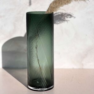 Florero Berna Verde 25x9 Cm