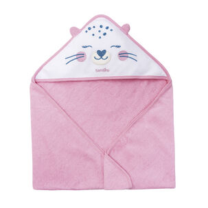 Toalla Con Capucha Fucsia Chita Niña