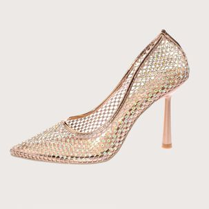 Zapato Fiesta Champagne Andarina Art. 5kv136champagne