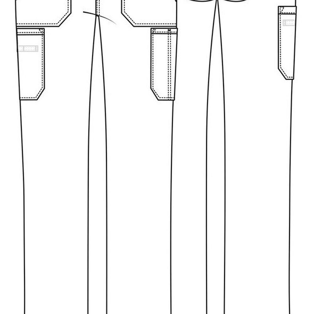 Conjunto Polera Y Pantalón Clinico Cherokee Originals Royal image number 4.0