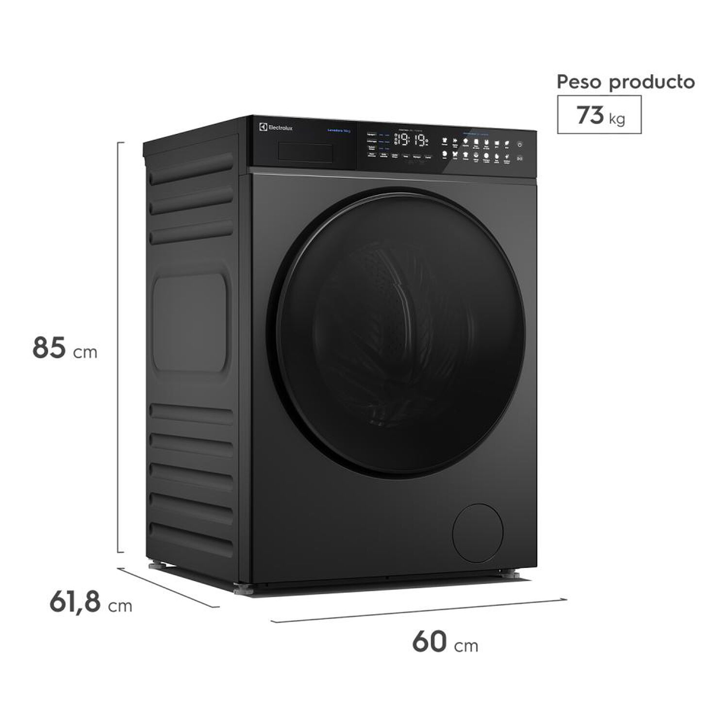 Lavadora Electrolux Eflwm12o / 14 Kilos image number 2.0