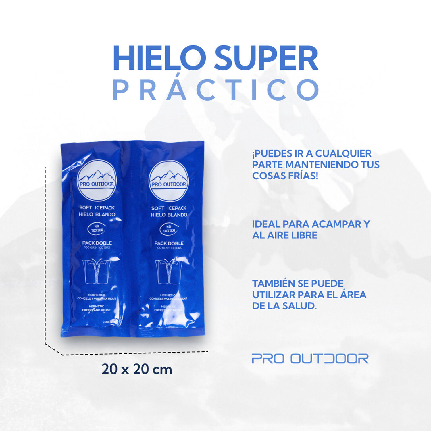 Icepack Blando 2x100 Gramos image number 1.0