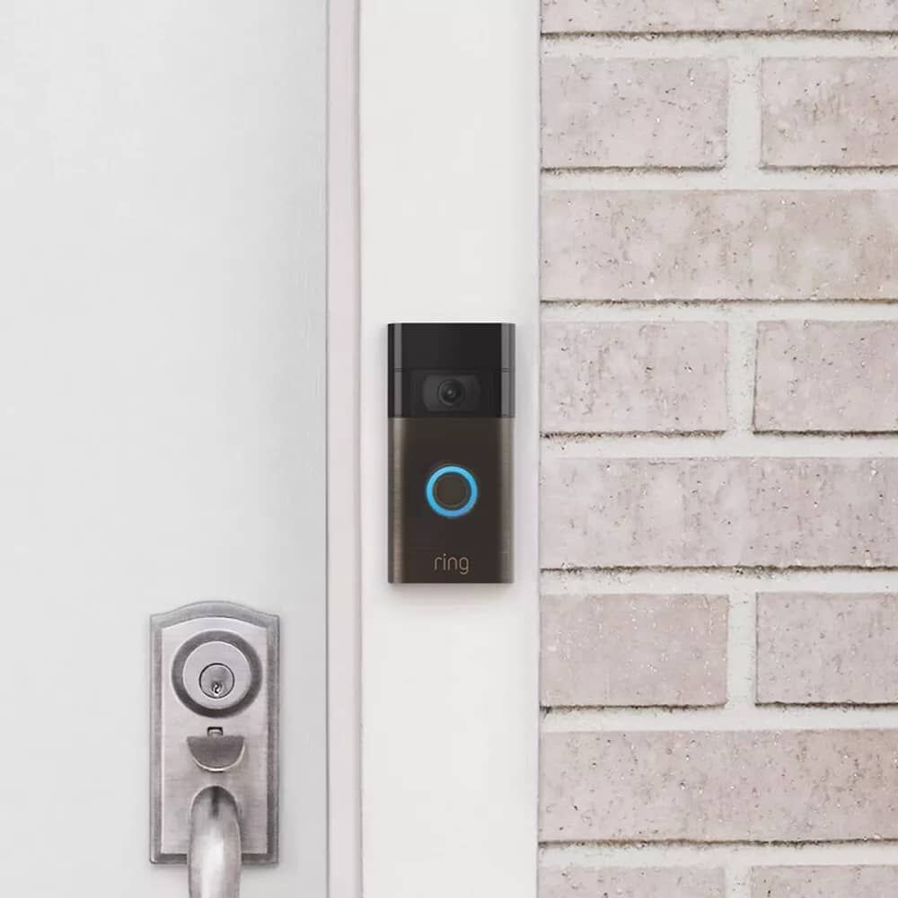 Timbre Ring Negro Battery Doorbell image number 2.0