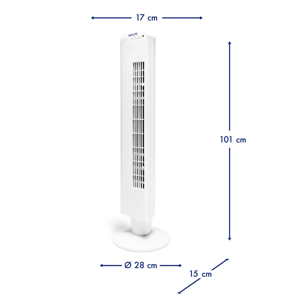 Ventilador Torre Vt06r Airolite C/control Remoto image number 1.0