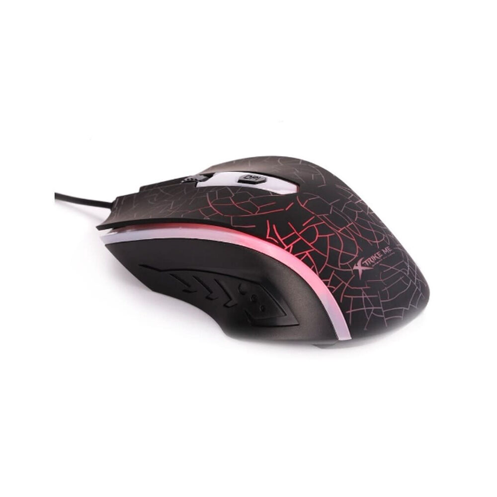 Mouse Gaming Xtrike Me 1200 Dpi Negro 4 Botones M206n image number 1.0