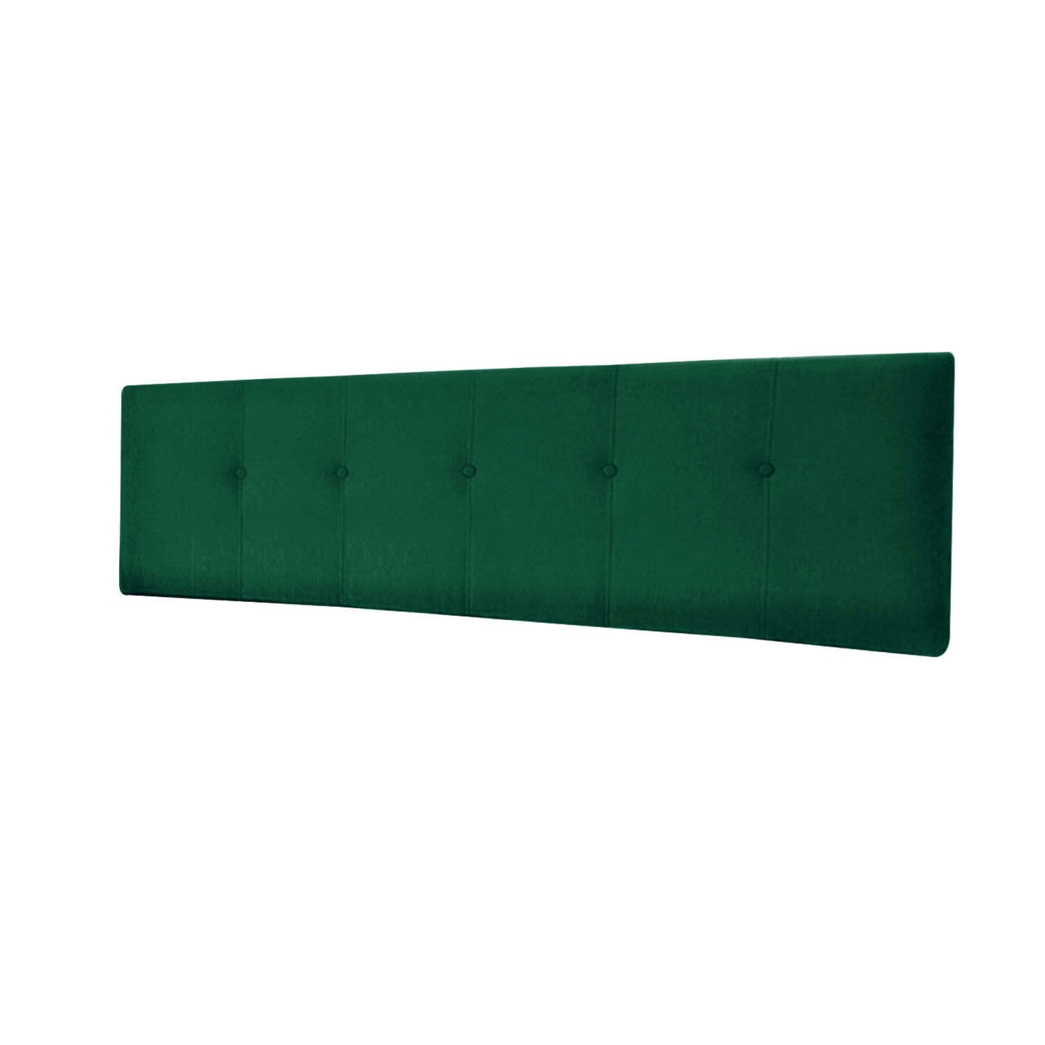 Respaldo Best Tela Velvet Verde 2 Plazas image number 1.0