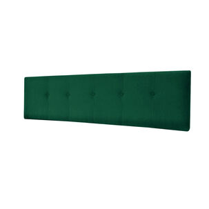 Respaldo Best Tela Velvet Verde 2 Plazas