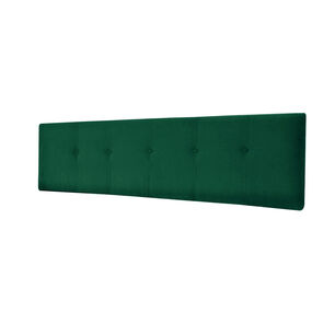Respaldo Best Tela Velvet Verde 2 Plazas