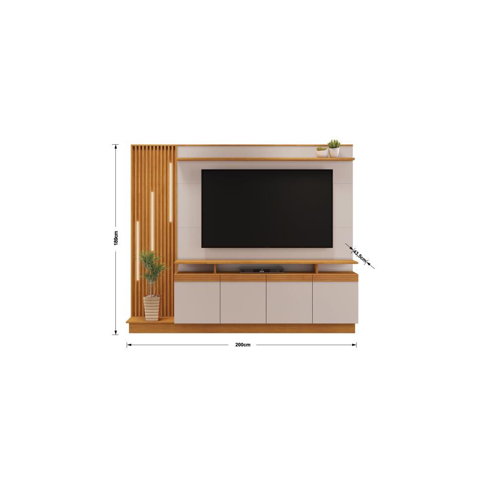 Rack Di Poretti Design Home Absoluto / 4 Puertas image number 1.0