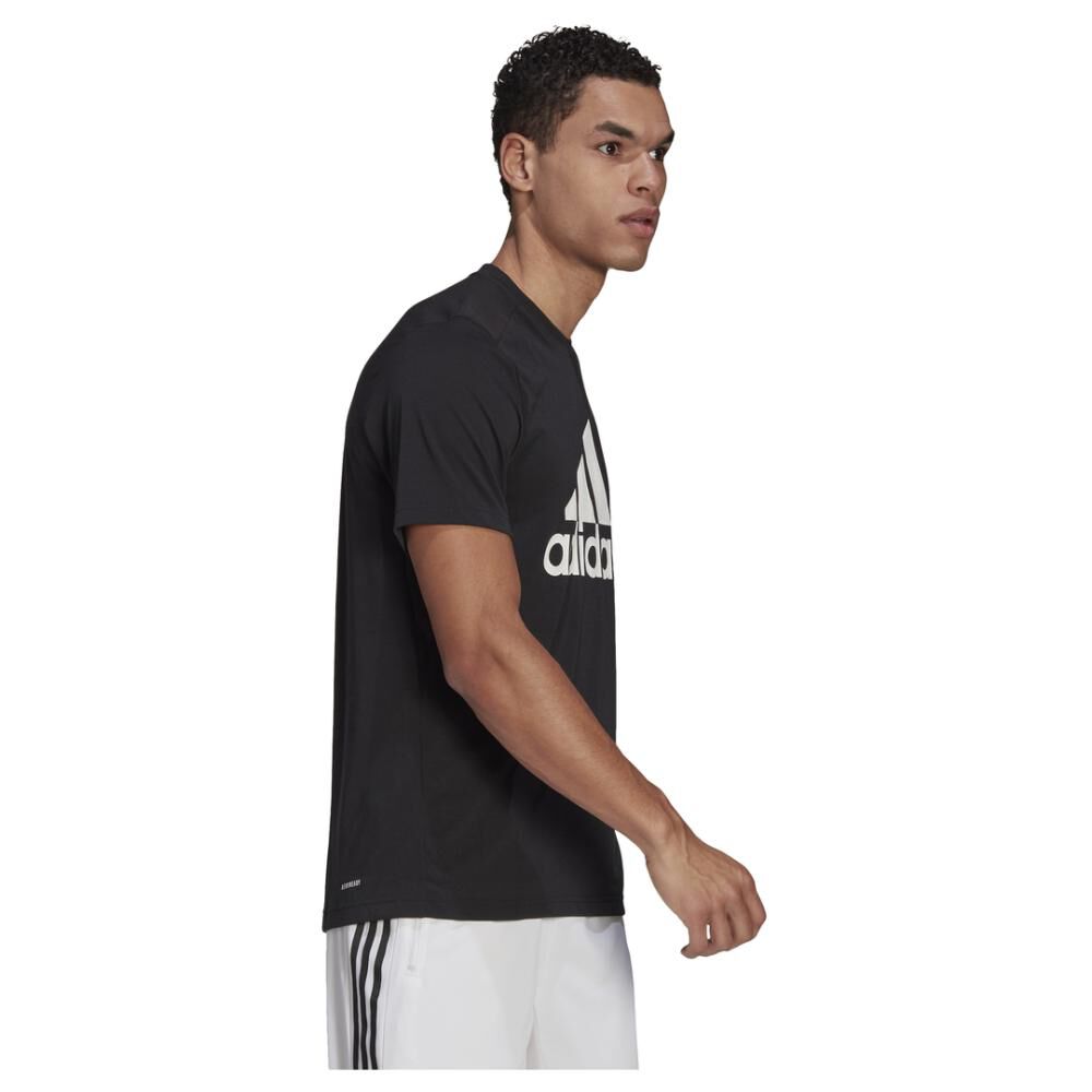 Polera Hombre Adidas D2m Feelready image number 1.0