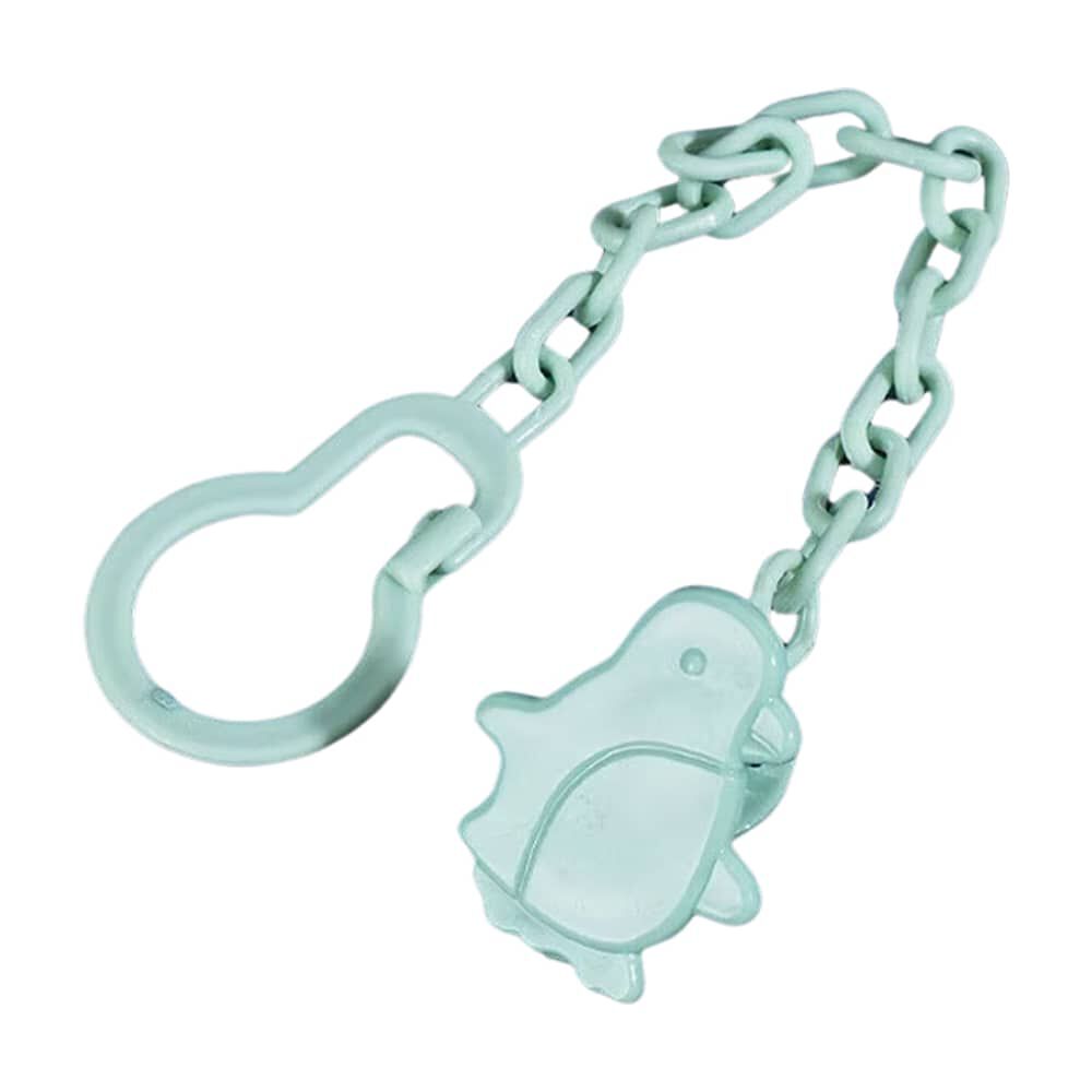 Porta Chupete Clip Plastico Cadena Afirmador Colgante image number 0.0