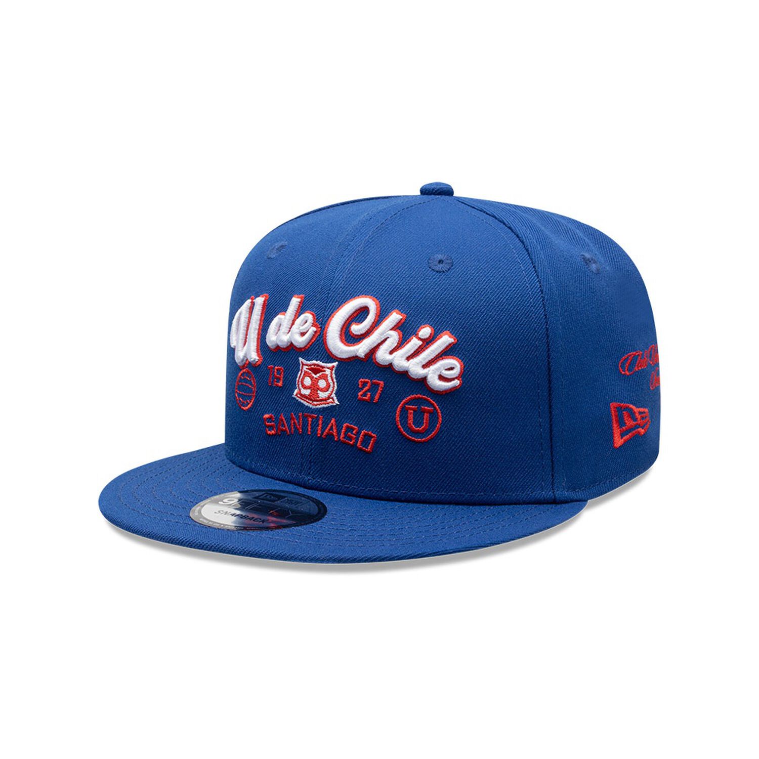 Gorra New Era 9fifty Universidad De Chile Futbol Azul image number 2.0