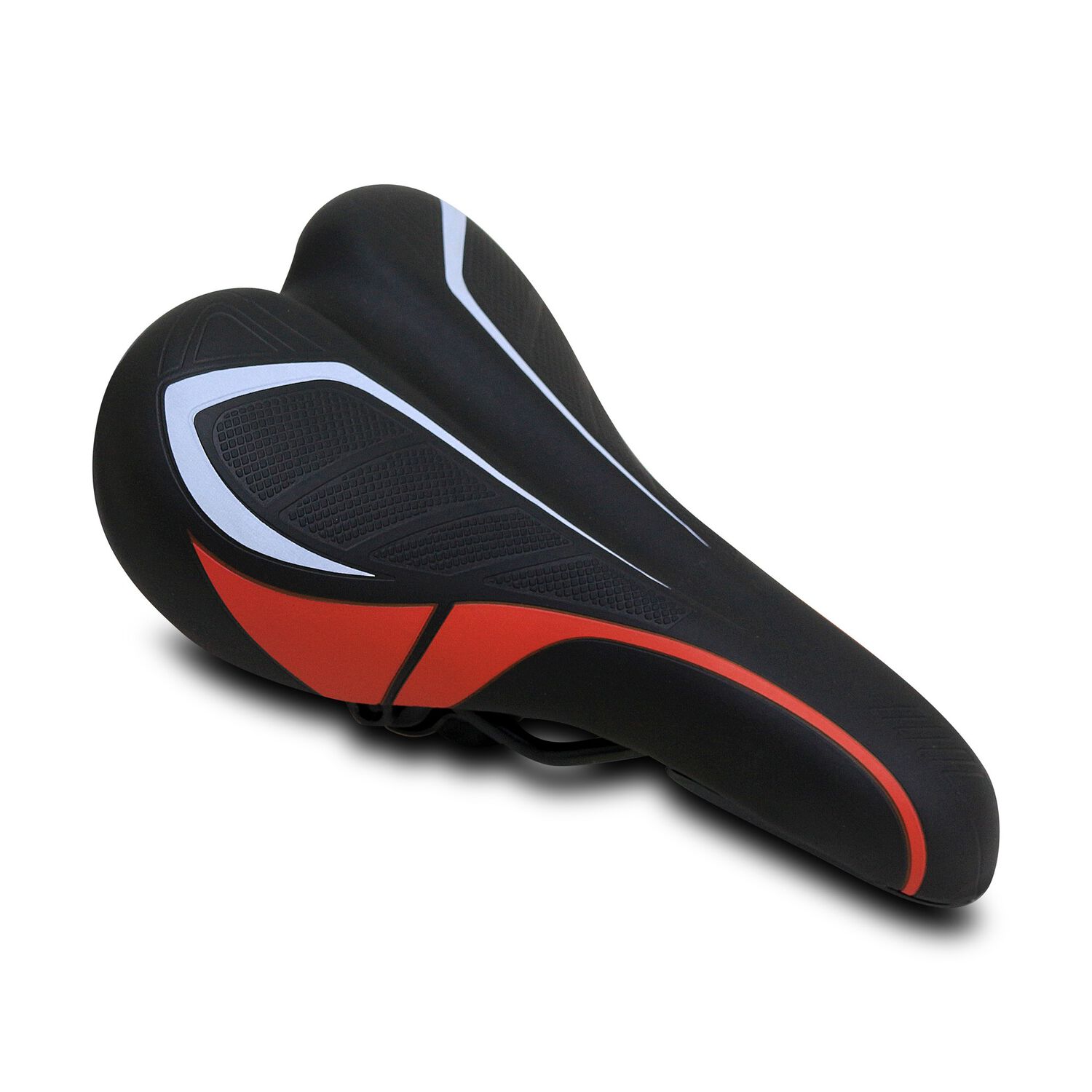 Asiento Radical Mountain Mtb 186-1 Negro Rojo image number 0.0