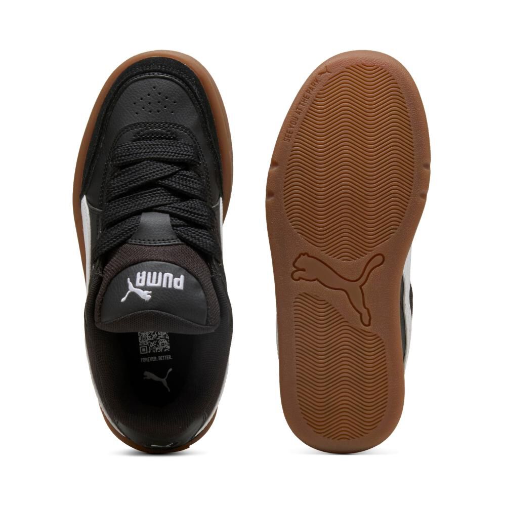 Zapatilla Urbana Unisex Puma Park Lifestyle Sk8 Jr Negro image number 3.0