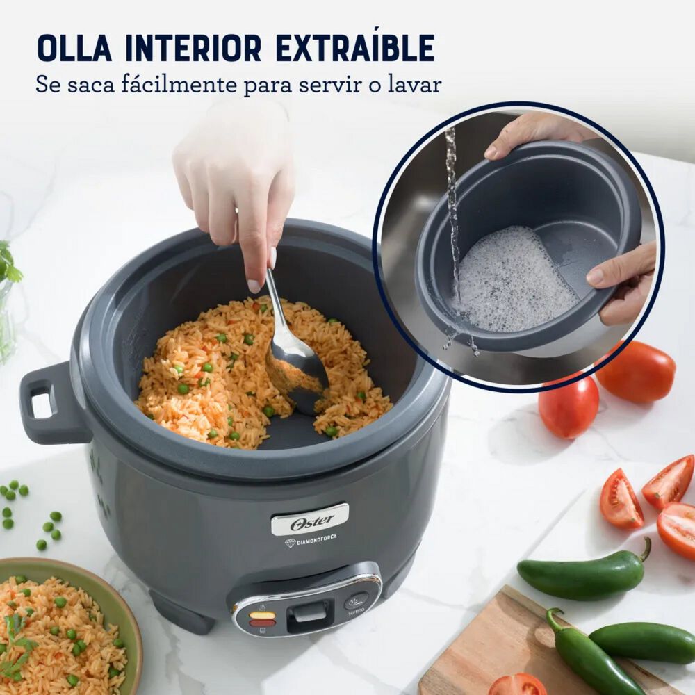 Arrocera Oster 12 Tazas Sofrito Y Vaporera Mod 2212406 image number 11.0