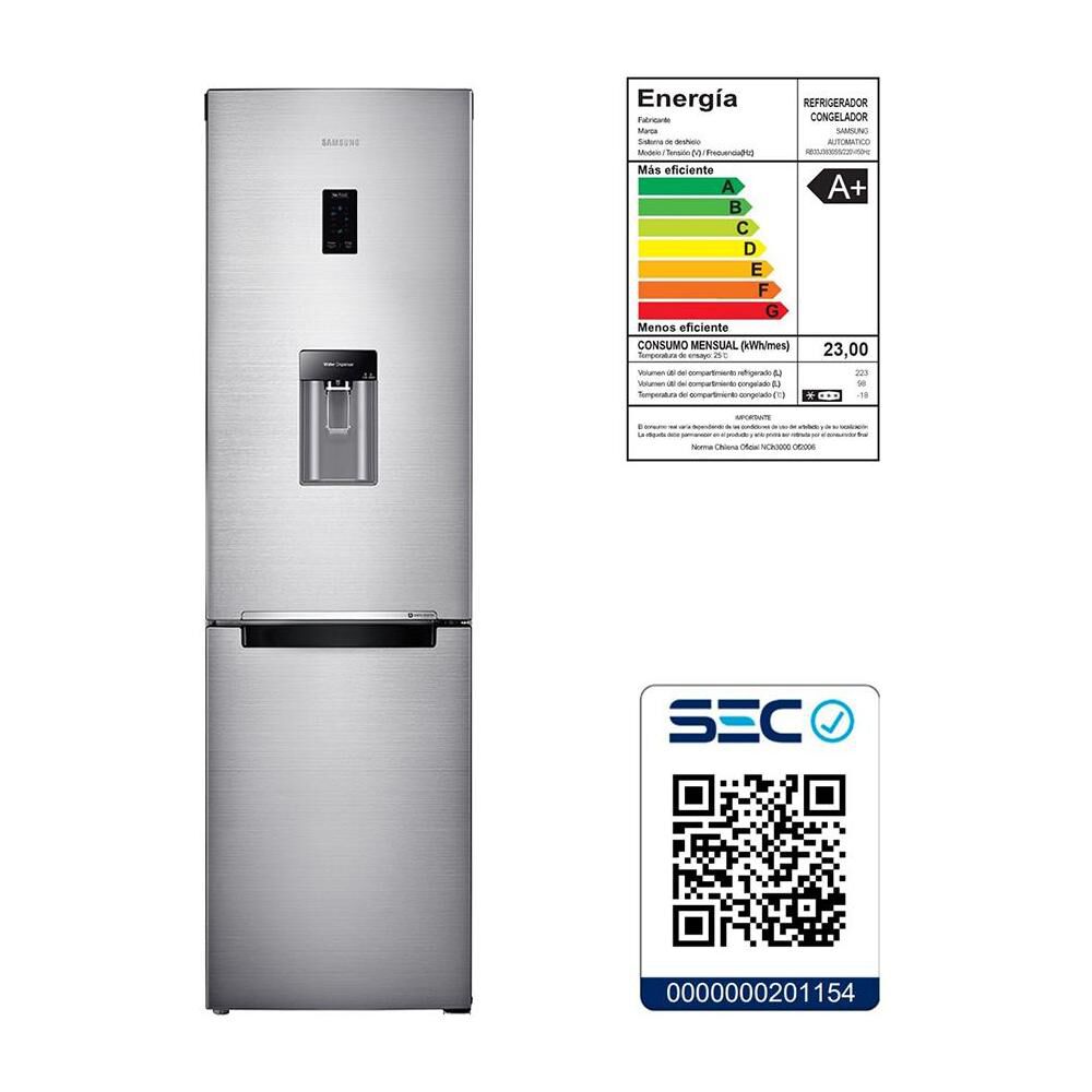 Refrigerador Samsung RB33J3830SS/ZS / No Frost / 321 Litros image number 7.0