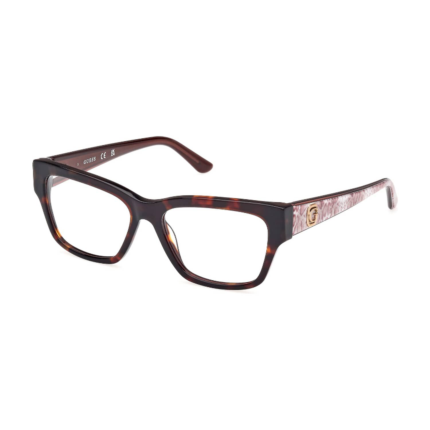 Lentes &Oacute;pticos Havana Oscuro Guess image number 1.0