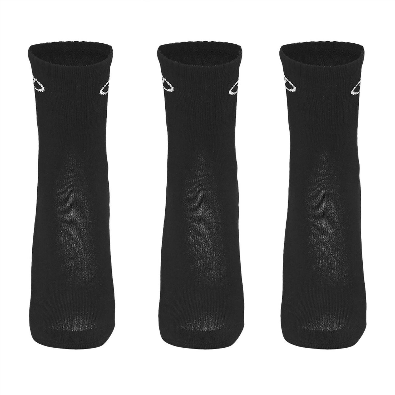 Tripack Calcetines Medios Negro Mujer image number 4.0