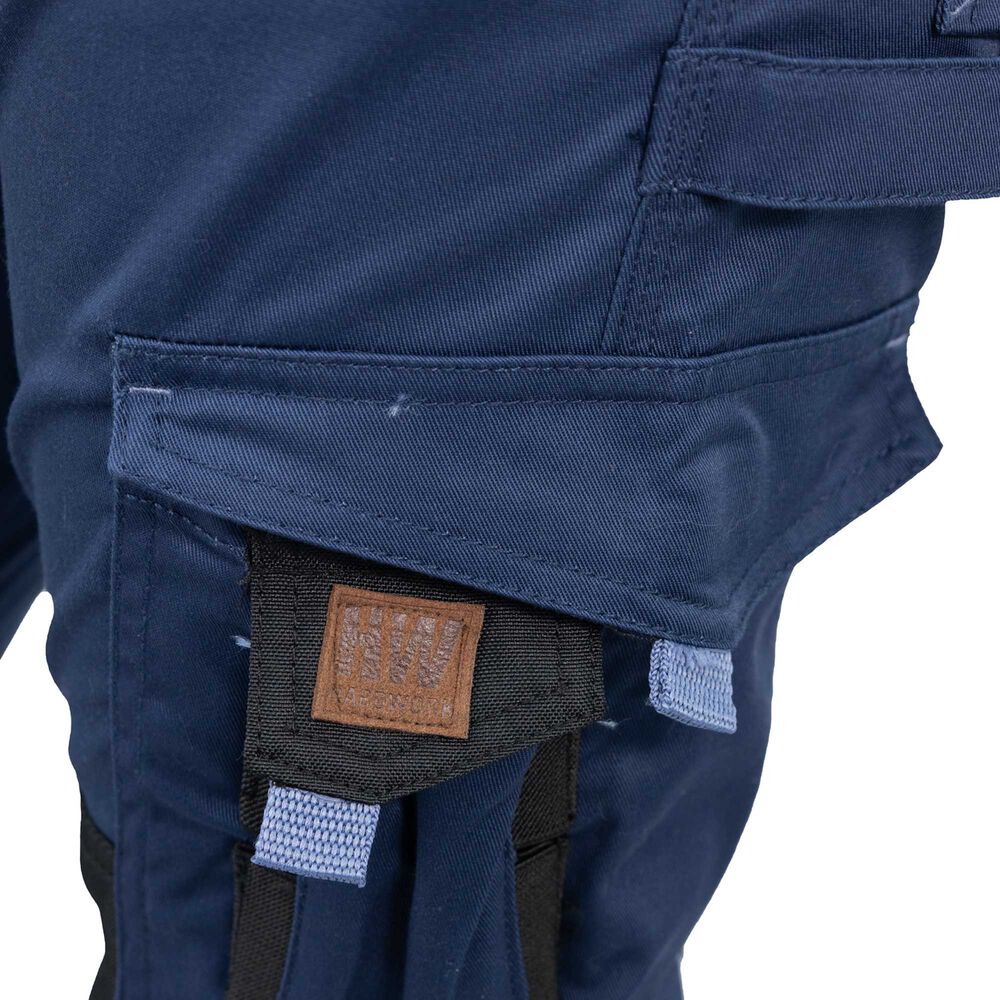 Pantal&oacute;n Cargo Hw Dakota Spandex Mujer Deep Blue image number 7.0