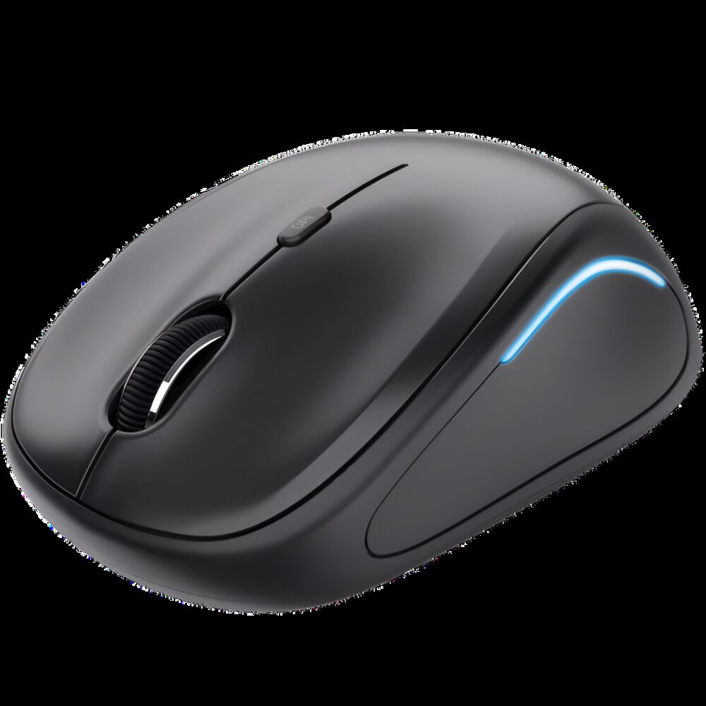 Mouse Inalambrico Trust Yvi Fx Retroiluminado Black 22333-03 image number 0.0