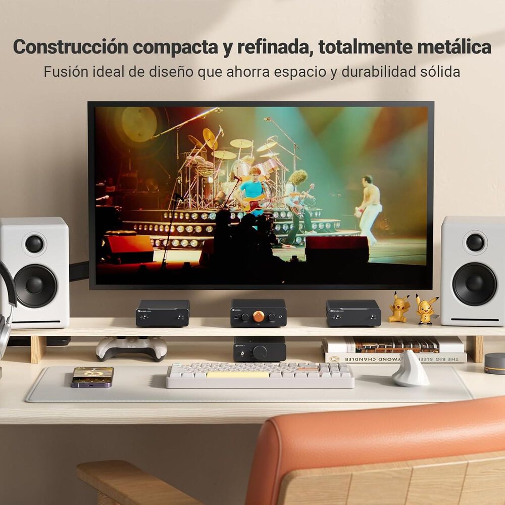 Preamplificador De Sonido Fosi Audio P4 Mini Rca Y Sub Out image number 4.0