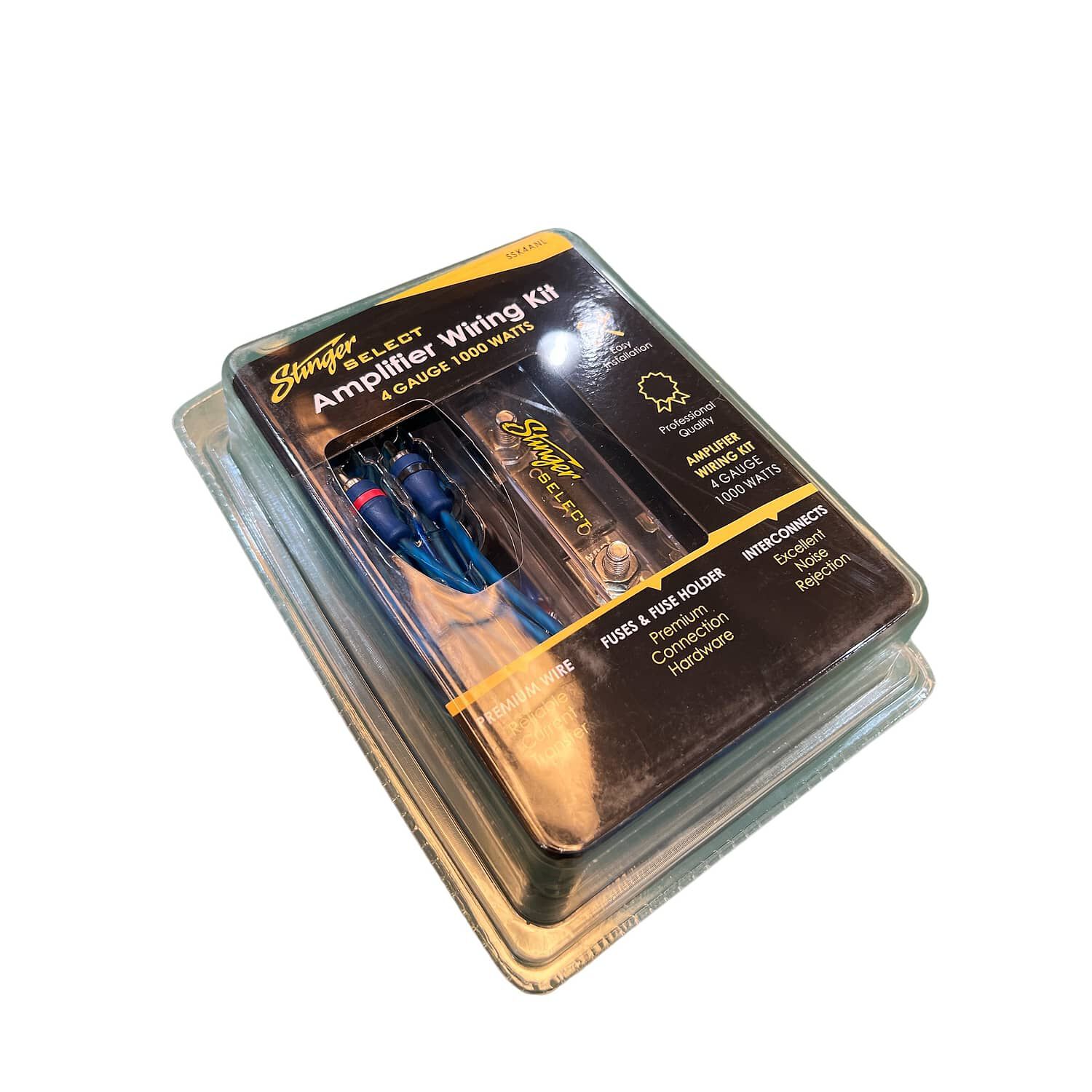 Kit De Cables Instalaci&oacute;n Stinger Ssk4anl 4ga Fusible De 100amp image number 1.0