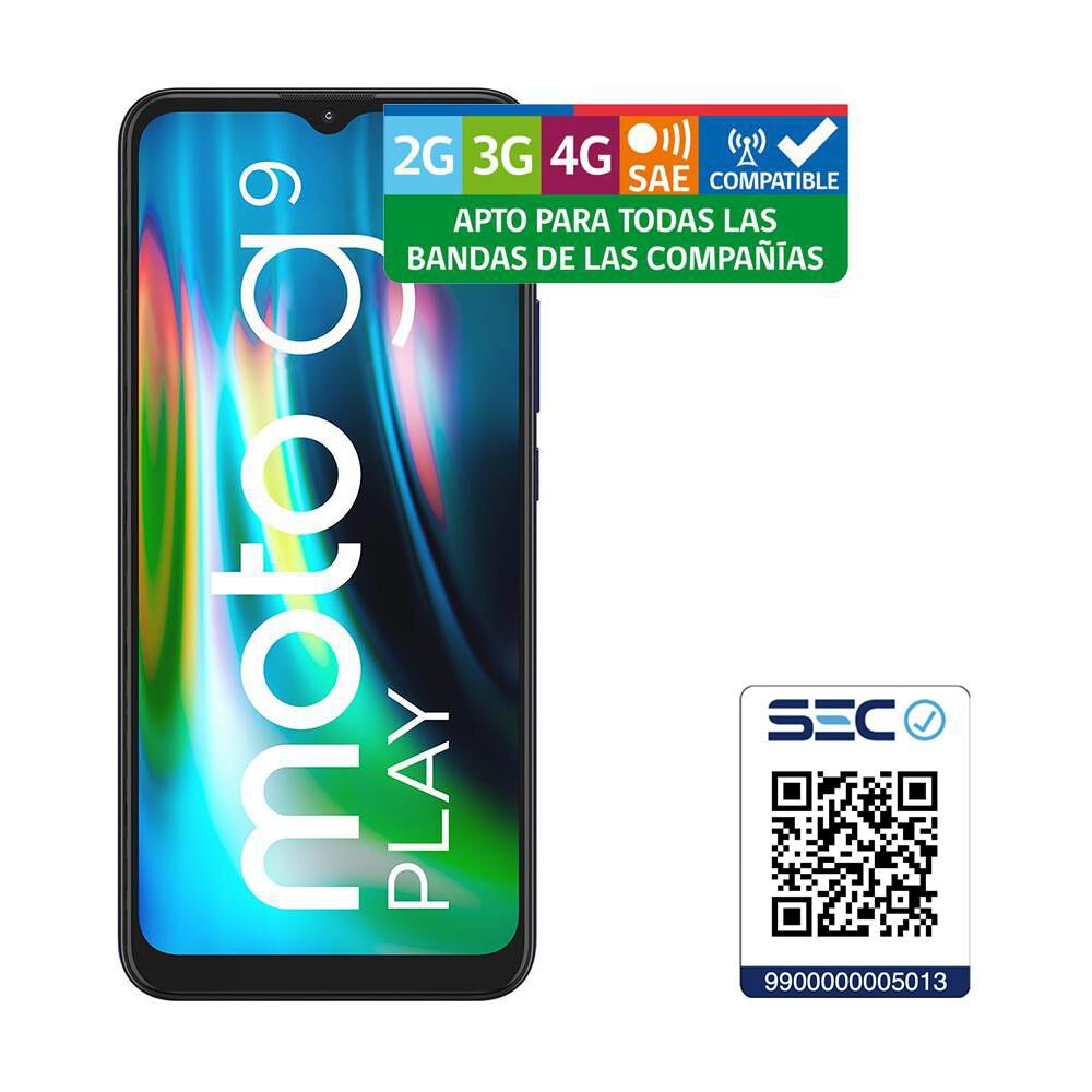 Smartphone Motorola G9 Play Azul / 64 Gb / Liberado image number 8.0