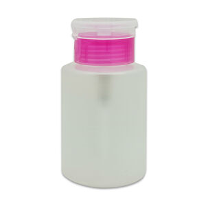 Botella Dispensadora De Quitaesmalte Rosado 150 Ml