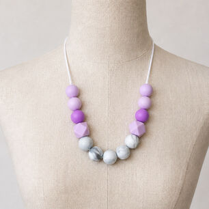 Collar De Lactancia Silicona Bebe Dentici&oacute;n Estimulacion