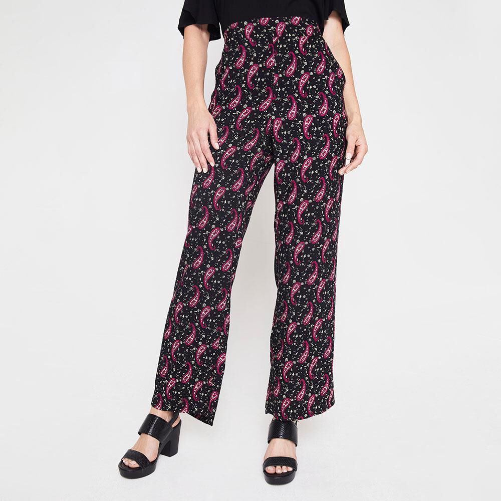 ▷ Pantalon Palazzo Viscosa Mujer Geeps - Pantalones Mujer en 【Hites】