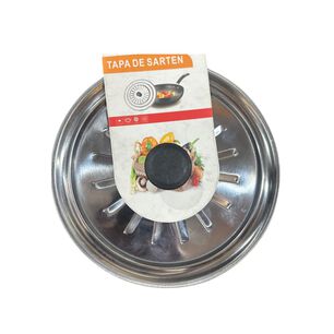 Tapa De Olla 18cm Alta Calidad Resistente Acero Cocina
