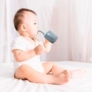 Vaso De Silicona Con Bombilla Para Bebés