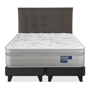 Cama Europea Flex Paradise / King / Base Dividida + Respaldo