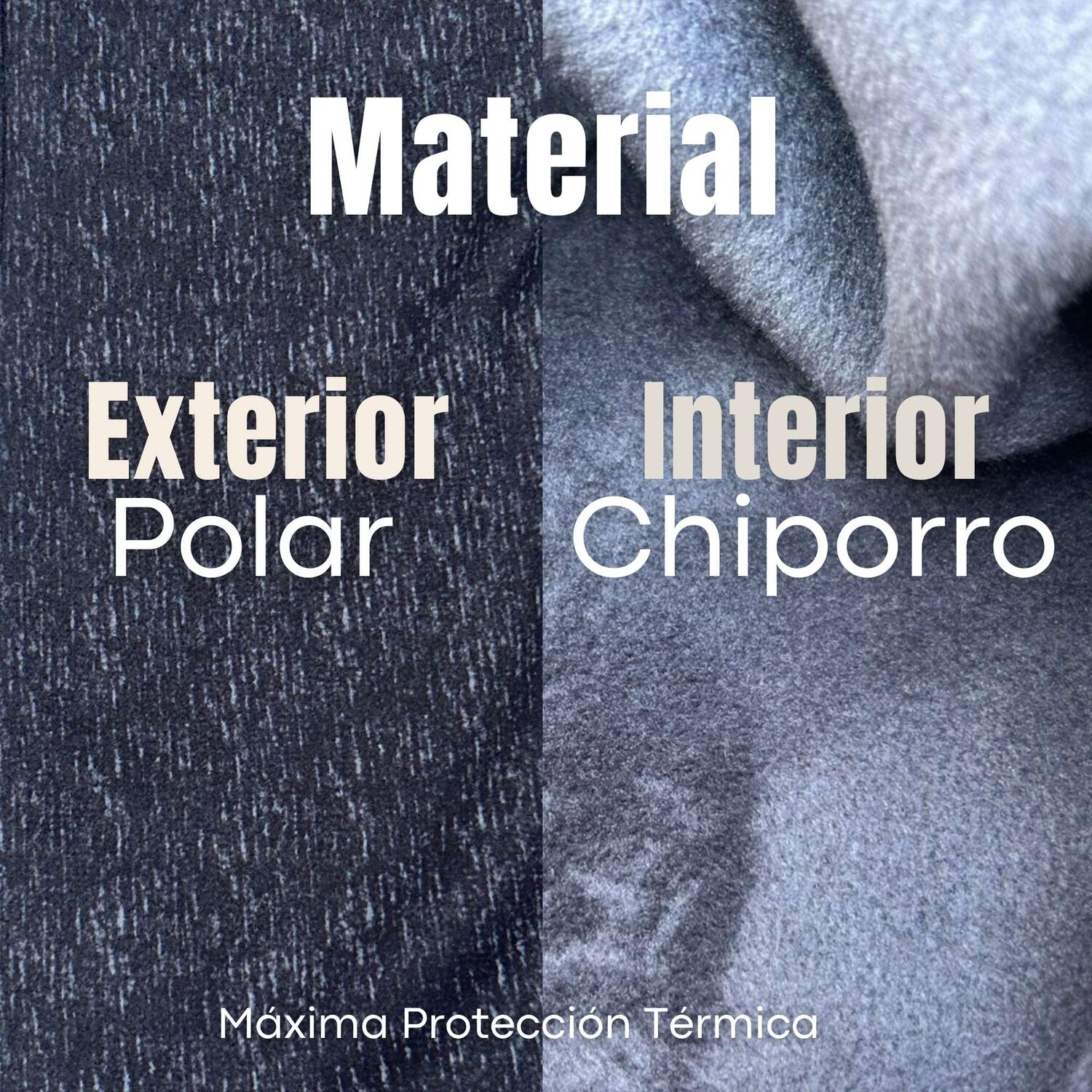 Pantal&oacute;n Polar Con Chiporro Palazzo Mujer Elasticada T&eacute;rmica Negro Jeans image number 7.0