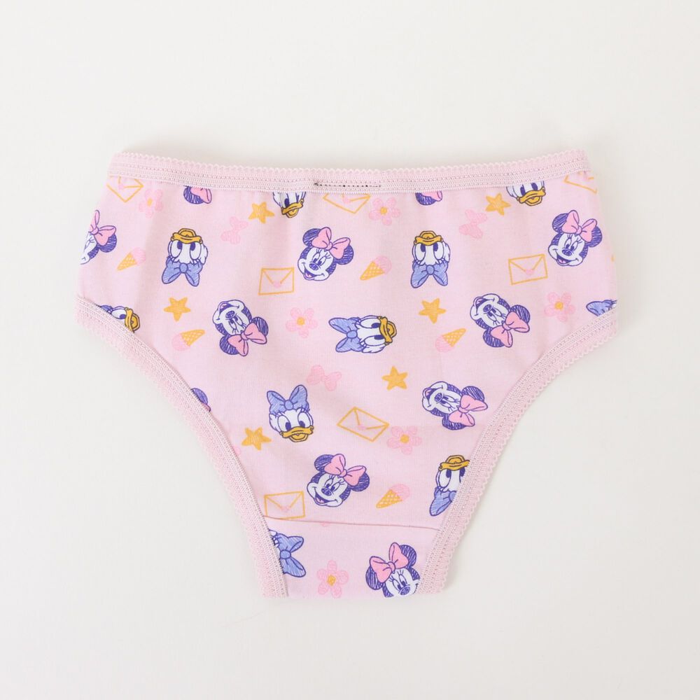 Tripack Calz&oacute;n Ni&ntilde;a Rosado Full Print Minnie & Daisy Disney image number 6.0