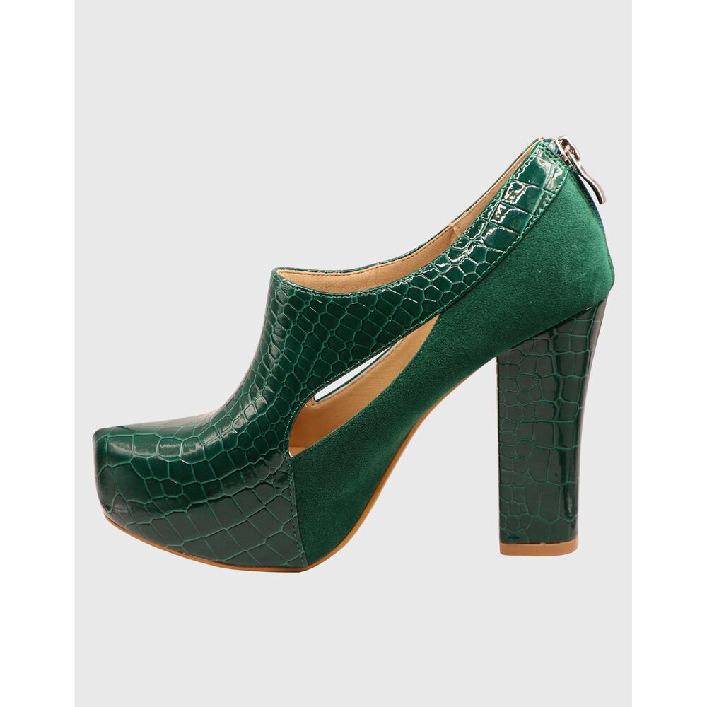 Zapato Taco Who Verde image number 2.0