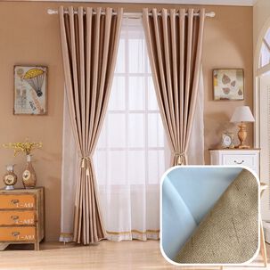Cortinas Back Out Engomada