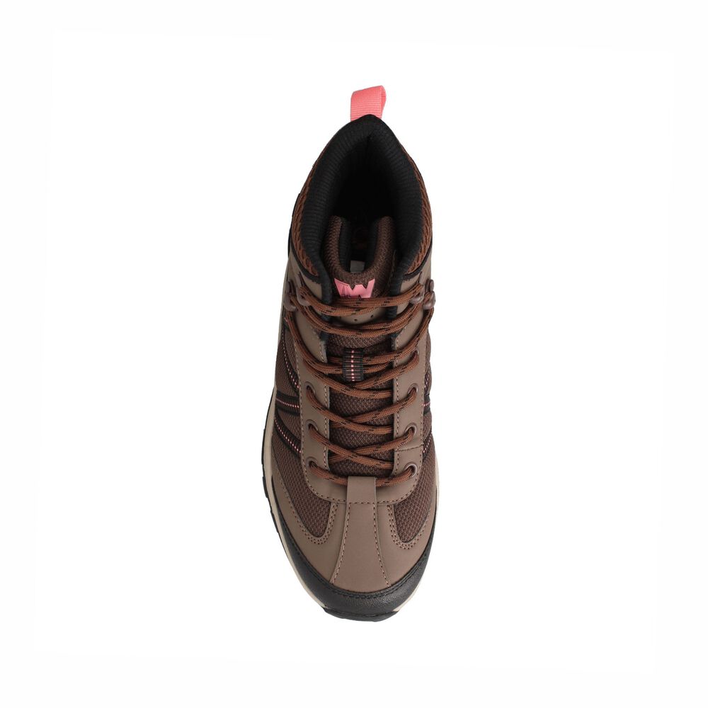 Bot&iacute;n Outdoor Mujer Weinbrenner Baxter Wayfind Hi Caf&eacute; Rosa image number 2.0