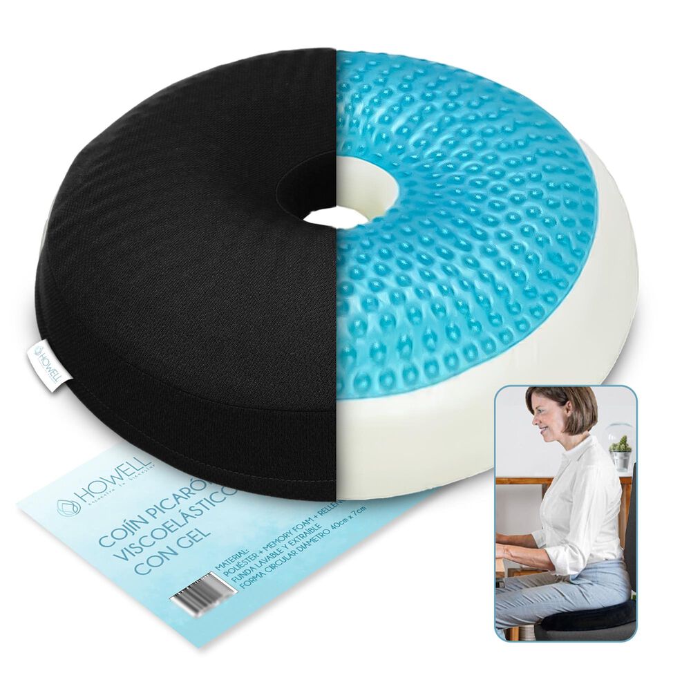 Coj&iacute;n Picaron Antiescaras Howell Gel Viscoel&aacute;stico Memoria image number 0.0