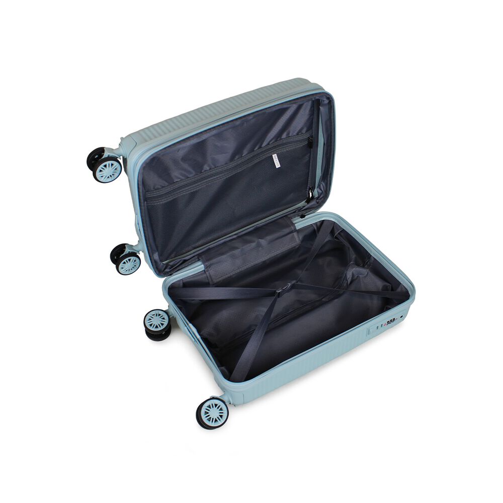 Maleta Cabina Con Ruedas Extraibles Lovers Celeste F La Maleta De Chile image number 2.0