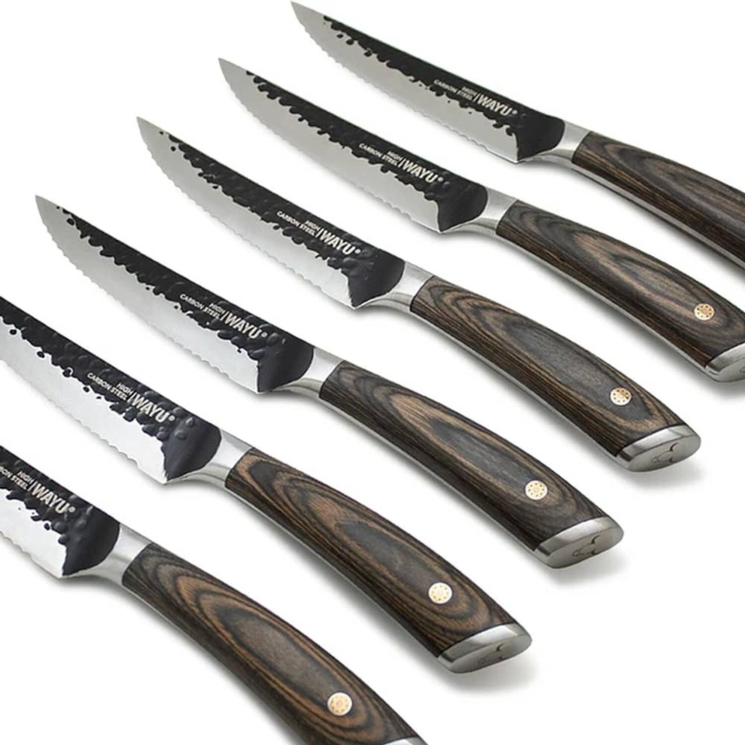 Set 6 Cuchillos Hammer Collection Wayu Cocina Hogar image number 0.0