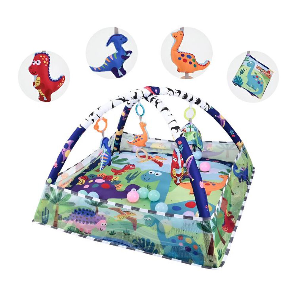 Gimnasio Interactivo Tapete Piscina Pelotas Para Bebe image number 1.0